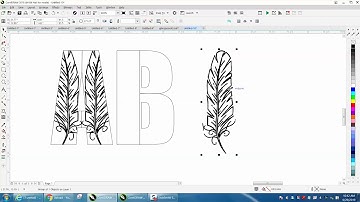 Corel Draw Tips & Tricks Feather Font Part 3