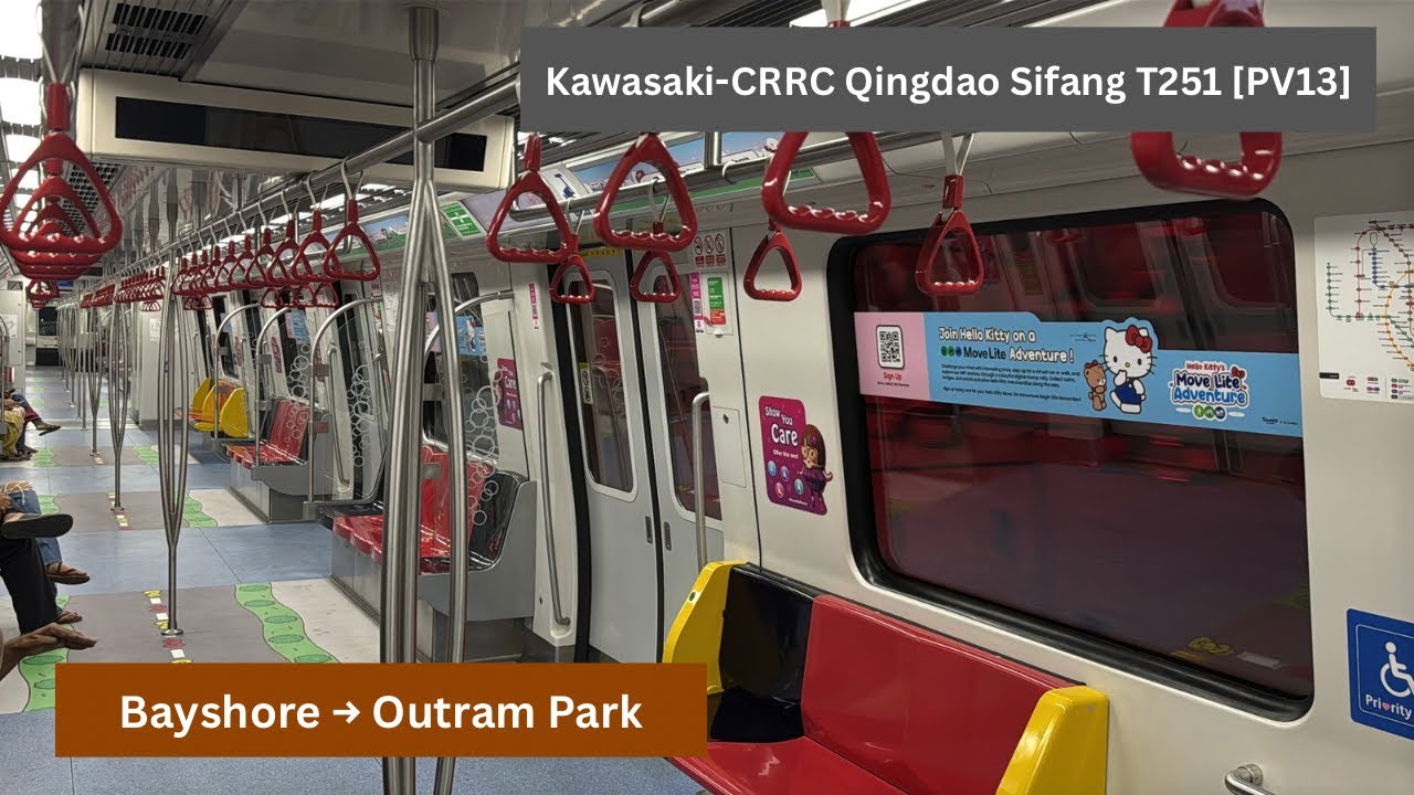 [PA Trial; TEL] SMRT KSF T251 – PV13: Bayshore → Outram Park