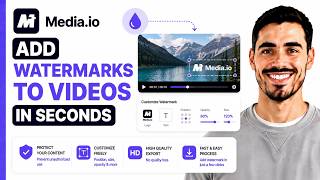 How To Add Watermarks To Videos Using Media.io (Full Guide)