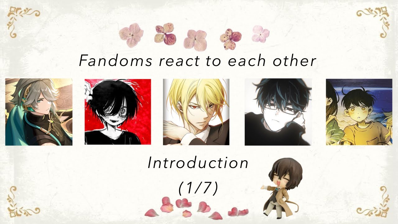 Gacha • Fandoms react to each other • INTRODUCTION - Part (1/7) - YouTube