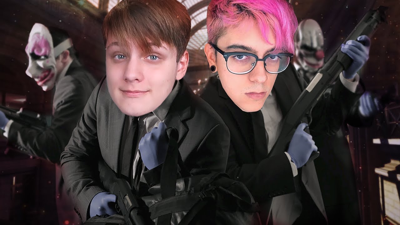 O MAIOR ROUBO DA HISTÓRIA! PAYDAY 2 C/ Mike, Tayr e Cafeinado