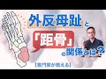 【足の専門家が教える】外反母趾を治すのに「距骨」は、どんな関係があるのか？
