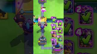 MK evo Vs 1 to 9 elixir 💥 #clashroyale #gaming