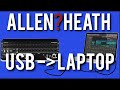 ALLEN & HEATH SQ MIXER No25 - Record over USB B without processing