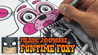 funtime foxy jumpscare pop up five nights at freddys awesome new video