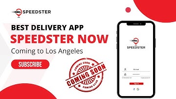 Speedster Now The Best Delivery App Coming to Los Angeles Soon | Best Delivery App 2023 | Features