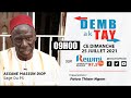 Demb ak tay avec assane masson diop 25 juillet 2021