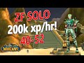 WoW Classic - IMPROVED Paladin Solo ZF Strategy! 40-52! 200k xp/hr!