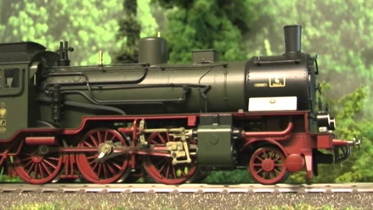  Model Trains 413771 HO Prussian P6 Steam Locomotive - YouTube