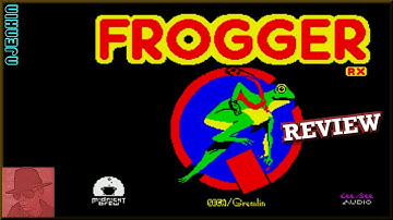 Frogger RX : Homebrew from 2025 - on the ZX Spectrum 128K !! with Commentary