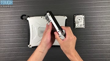 Panasonic Toughbook CF-19: How to change HDD