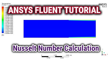 ANSYS CFD Tutorials | Nusselt Number Calculation in ANSYS Fluent | Convection Heat Transfer