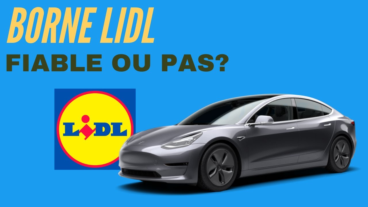 Voiture électrique : Lidl va vendre une borne de recharge à 350 euros
