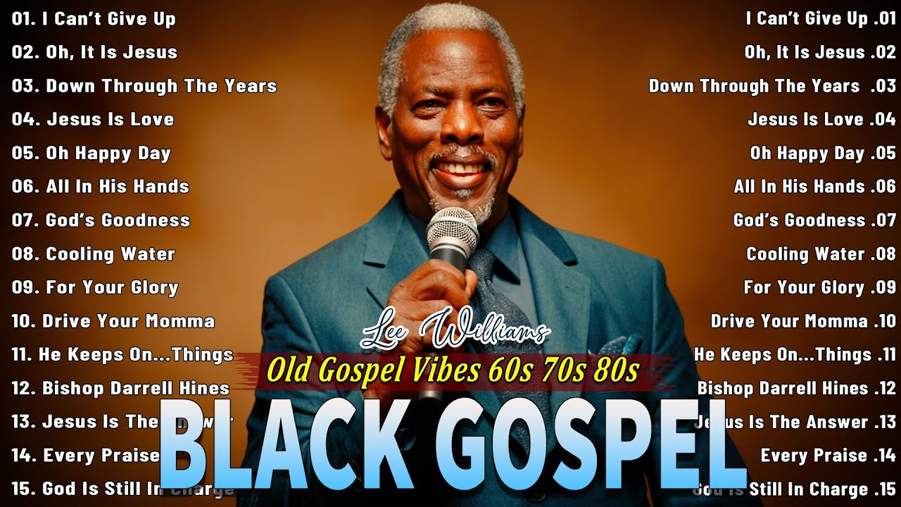 Sunday Old School Gospel Song Collection – Black Gospel Classics from the 60s 70s 80s for Worship