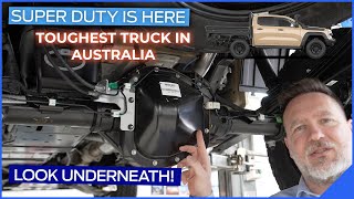 Exclusive Underbody Reveal All-New Ford Ranger Super Duty XL Double Cab Chassis