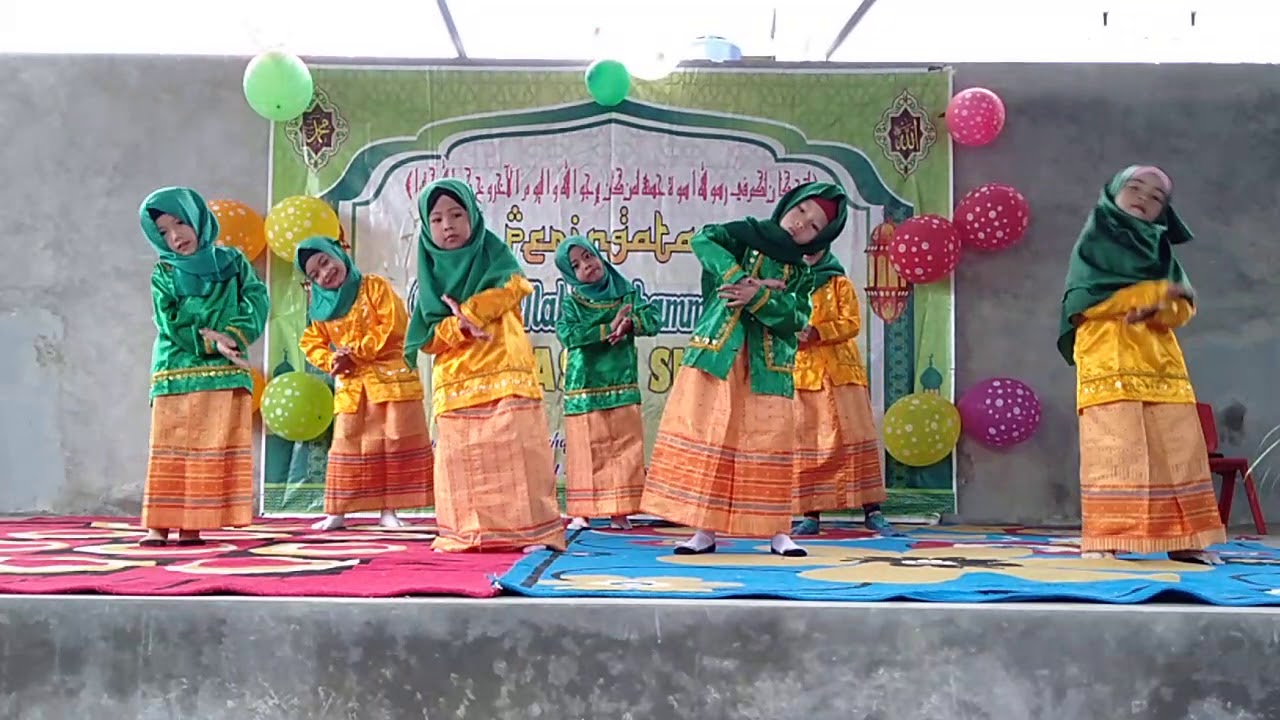 Dhea Ananda 25 Nabi BARU!! tarian Islami TK.B 2019 ( 25 Nabi~ Dhea ananda) - YouTube