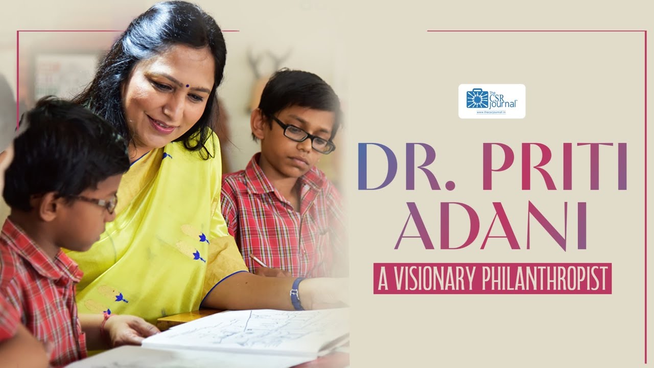 Dr. Priti Adani: The Woman Behind Adani Foundation's Success | #Adani # ...