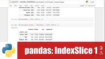 สอน Python สำหรับ Data science: การใช้ pandas IndexSlice เพื่อดึงข้อมูล multi-level index ตอนที่ 1