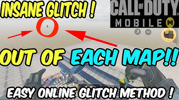 COD MOBILE *NEW* BEST GLITCH FLYING OUT OF EVERY MAP MOBILE TABLET PC NEW EASY METHOD GLITCH