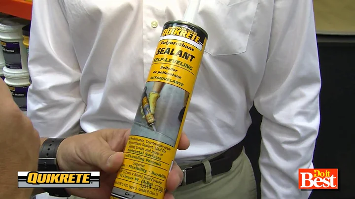 Quikrete® Self-leveling polyurethane concrete sealant at Do it Best®