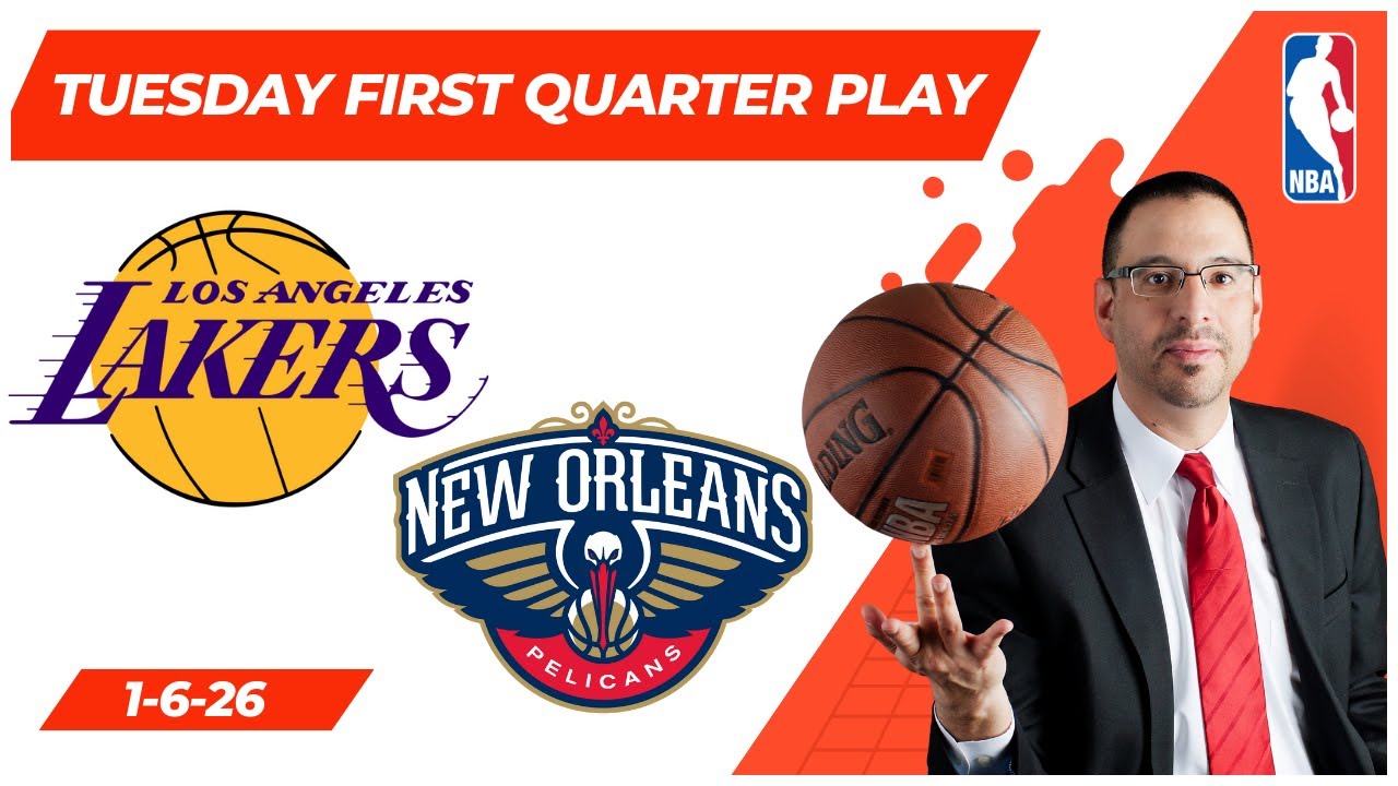 Lakers vs Pelicans | NBA First Quarter | Raphael's NBA Betting Picks & Predictions | 1/6/26