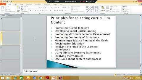 Content selection and Organizational procedure