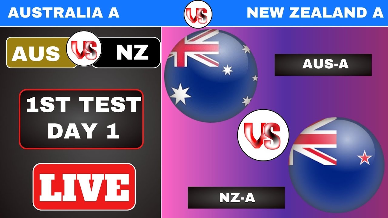 Australia vs New Zealand 1st Test Day 1 Live AUSA vs NZA Live