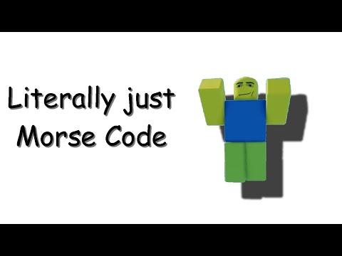 How to use ROBLOX Morse Code