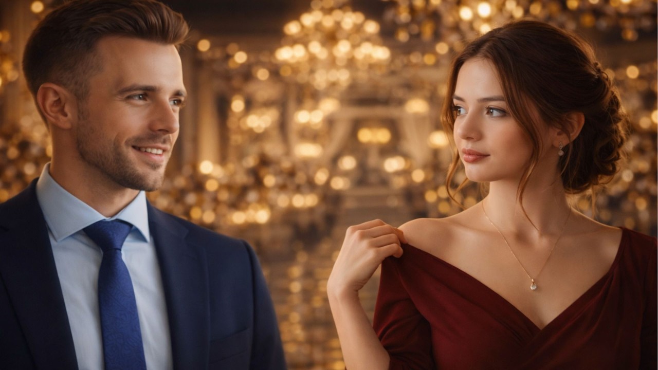 Бедная девушка борется с платьем, и миллионер-генеральный директор безумно в неё влюбляется