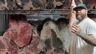 RARE BRAZILIAN BEEF AT A MOM AND POP BUTCHER SHOP