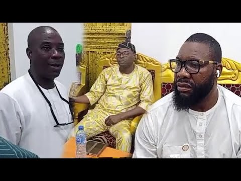 K1 Wasiu Ayinde, NURTW Boss Tafa Sego, KokoZaria, Toba, & others visit Osolo of Isolo Palace