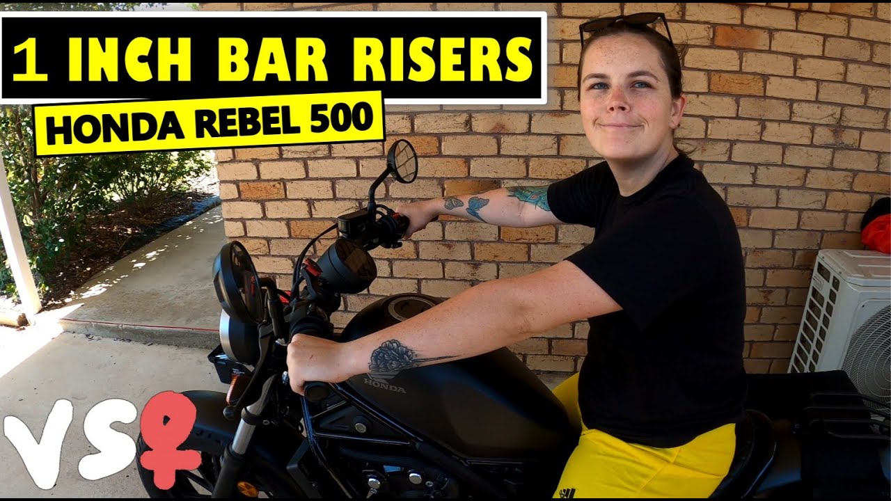 VS♀️ 1 Inch Bar Risers (REBEL 500) - YouTube