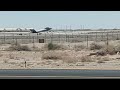 F35b lightning landing at knyl mcas yuma az