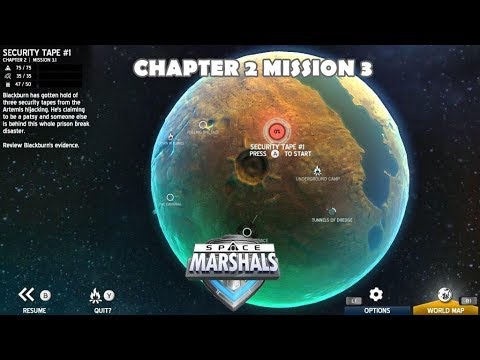Space Marshals : Chapter 2 Mission 3 Security Tape || Gameplay Walktrough