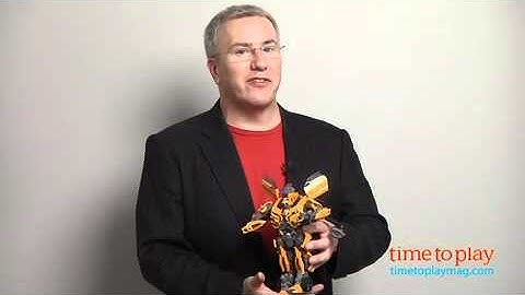 Transformers: Dark of the Moon Mechtech Leader Bumblebee from Hasbro | Play of the Week