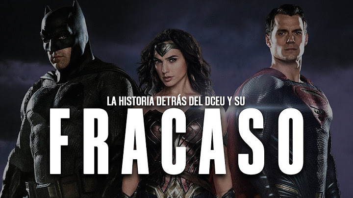 el FRACASO del DCEU en el CINE | La Historia del FRACASO del DCEU