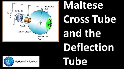 Maltese Cross Tube and the Deflection Tube | Electronics