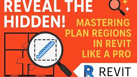 "Reveal the Hidden! Mastering Plan Regions in Revit Like a Pro 🔍✨" #Trending #Youtube #youtubevideo