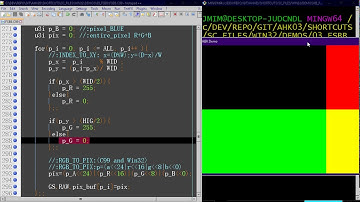 Win32+C99 #5[ Set pixels on entire screen ]