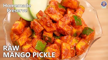 Instant Raw Mango Pickle In 10 Minutes | Mango Pickle | How To Make Pickle At Home | Chef Ruchi