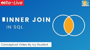 Inner Join in SQL | Learn SQL Joins with Examples | Tirtharaj Mukherjee | Ivy Pro Student