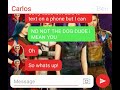 Audrey pranks Ben and Mal (Descendants texting story)