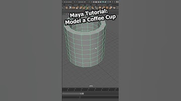 Maya Tutorial: Model a Coffee Cup