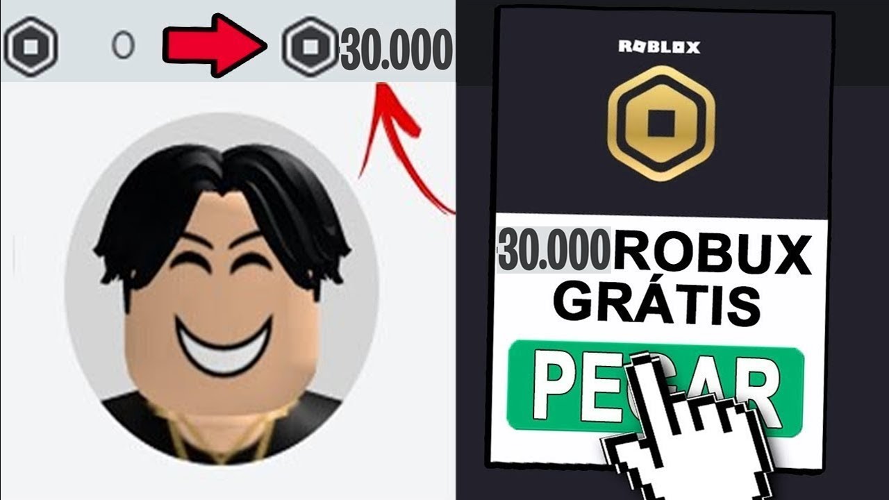 COMO GANHAR 30 MIL ROBUX no ROBLOX EM 2021 | APROVEITE! - YouTube