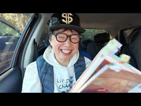 【ASMR】Introducing books in the car　車の中で本の紹介