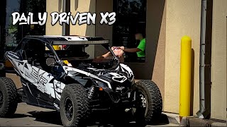Daily Driving my 400hp Can Am X3! (Cops, Drive Thrus, Interstate, & More!)