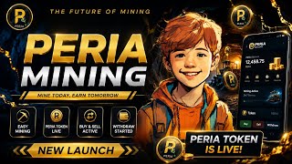 Peria Mining | New Mining App Lounch Today | Buy/Sell Already Started | Syed Ali Haider