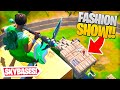 I STREAM SNIPED FORTNITE FASHION SHOWS with SKYBASES... (so funny)