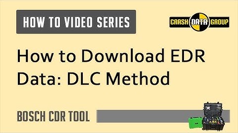 How to Image EDR Data Using the DLC Method