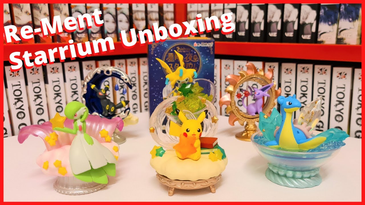 UNBOXING! Pokemon Re-Ment Starrium (Full Set) Speed-Open | TokyoToys.com